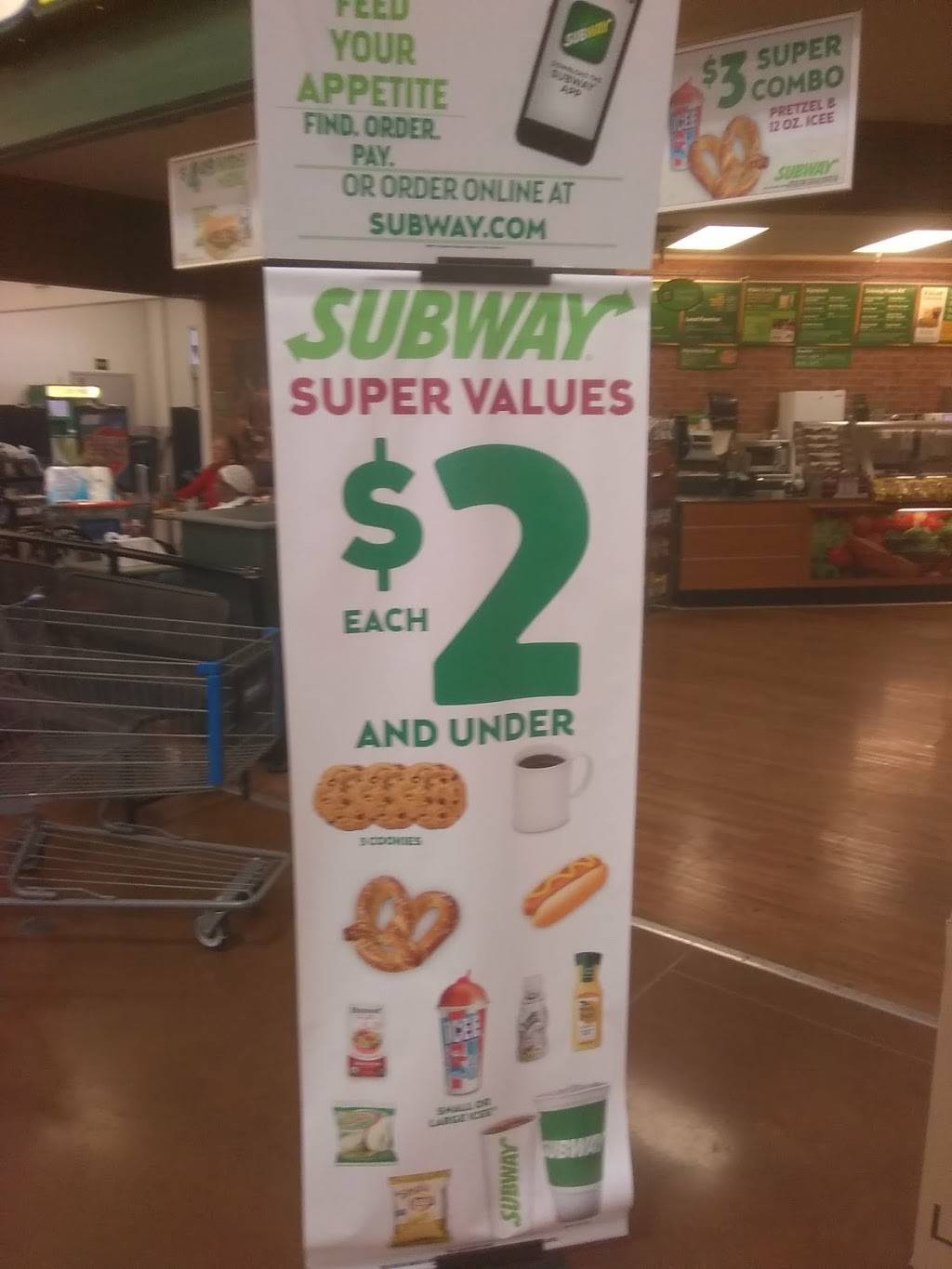 Subway | meal takeaway | 11601 E, US 40 Hwy, Kansas City, MO 64133, USA | 8163567827 OR +1 816-356-7827