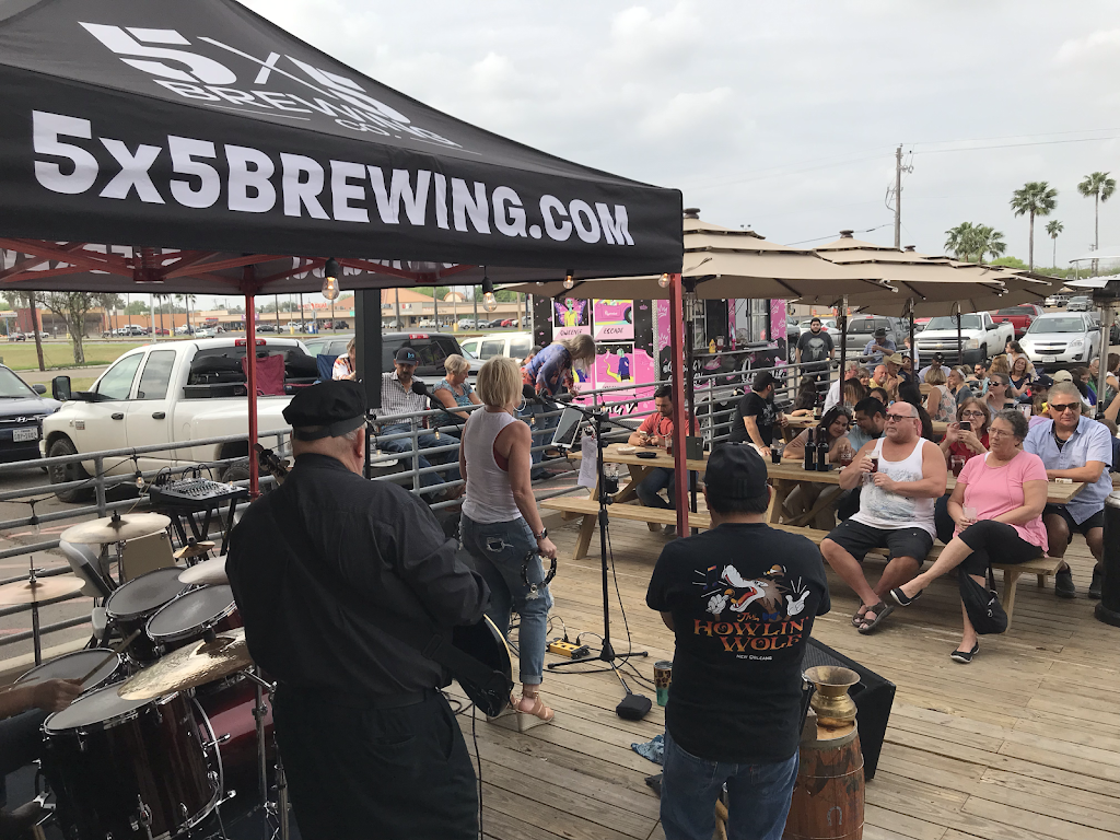 5x5 Brewing Co. | restaurant | 801 Bryan Rd ste 174, Mission, TX 78572, USA | 9564455421 OR +1 956-445-5421
