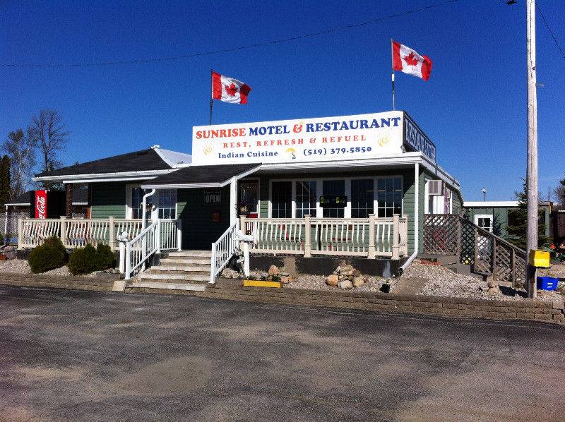 Sunrise Motel & Restaurant | restaurant | 3972 ON-21, Port Elgin, ON N0H 2C5, Canada | 5193682020 OR +1 519-368-2020