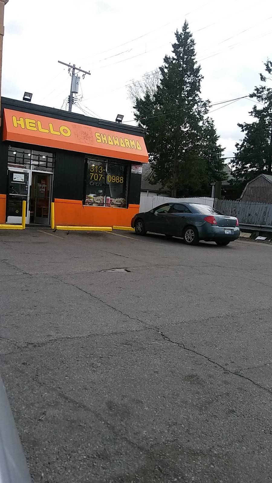 HELLO SHAWARMA RESTAURANT | restaurant | 12197 Conant St, Hamtramck, MI 48212, USA | 3137070988 OR +1 313-707-0988