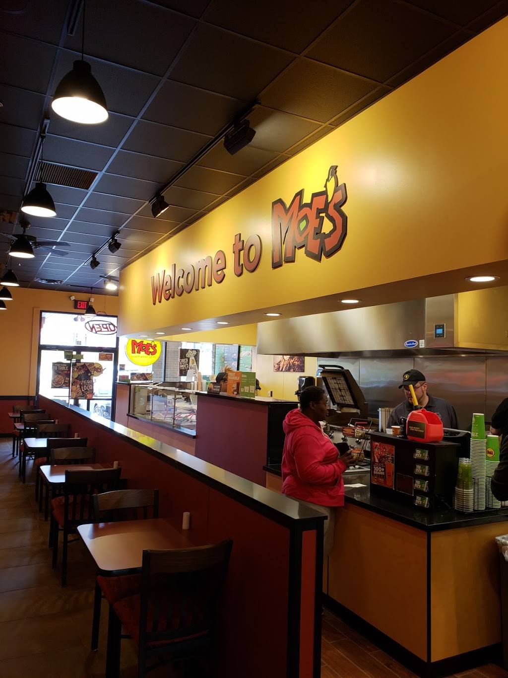 Moes Southwest Grill | restaurant | 280 Cobb Pkwy Suite 30, Marietta, GA 30060, USA | 6783247771 OR +1 678-324-7771