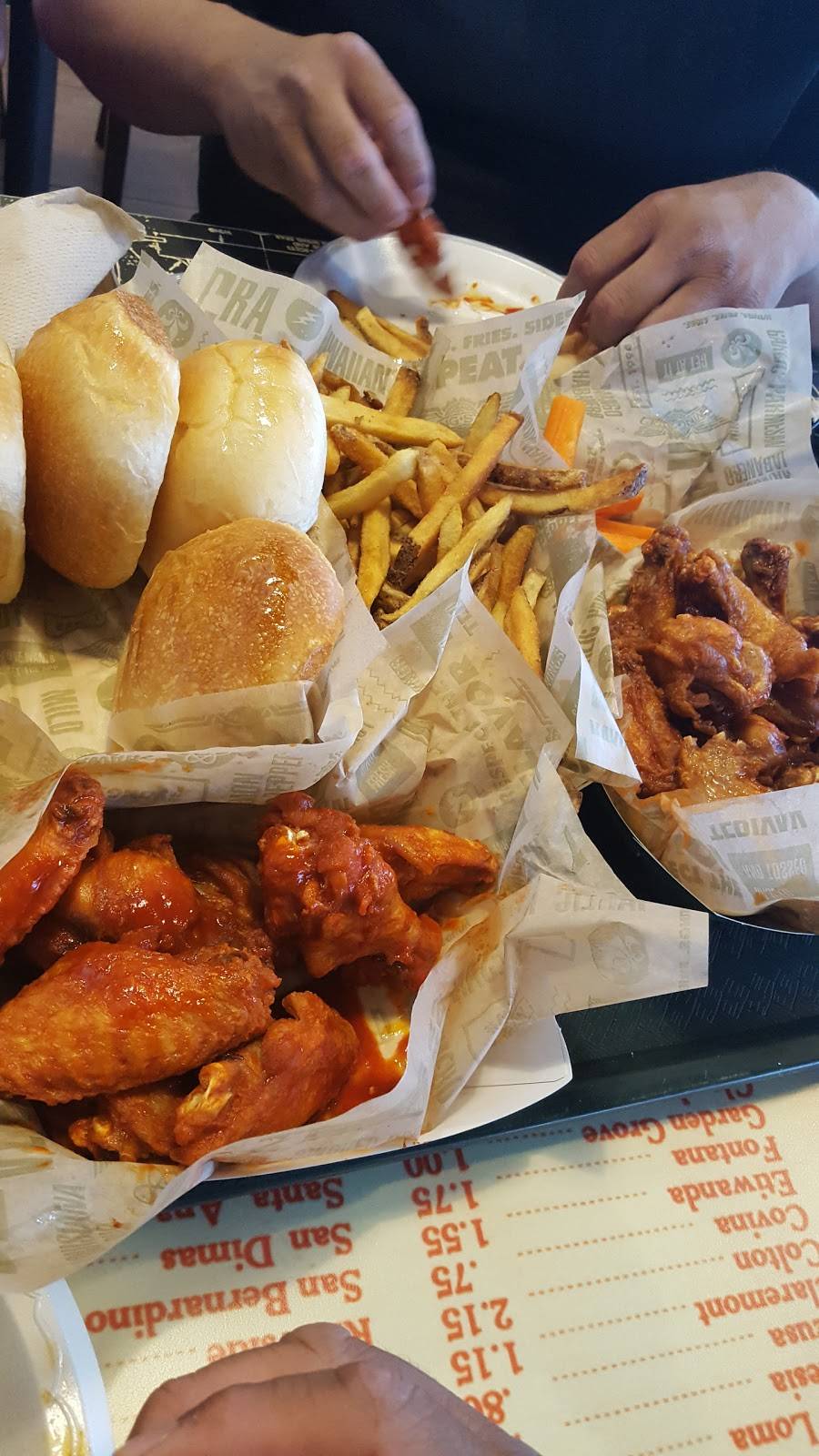 WINGSTOP | restaurant | 17100 Bear Valley Rd F & G, Victorville, CA 92395, USA | 7602458800 OR +1 760-245-8800