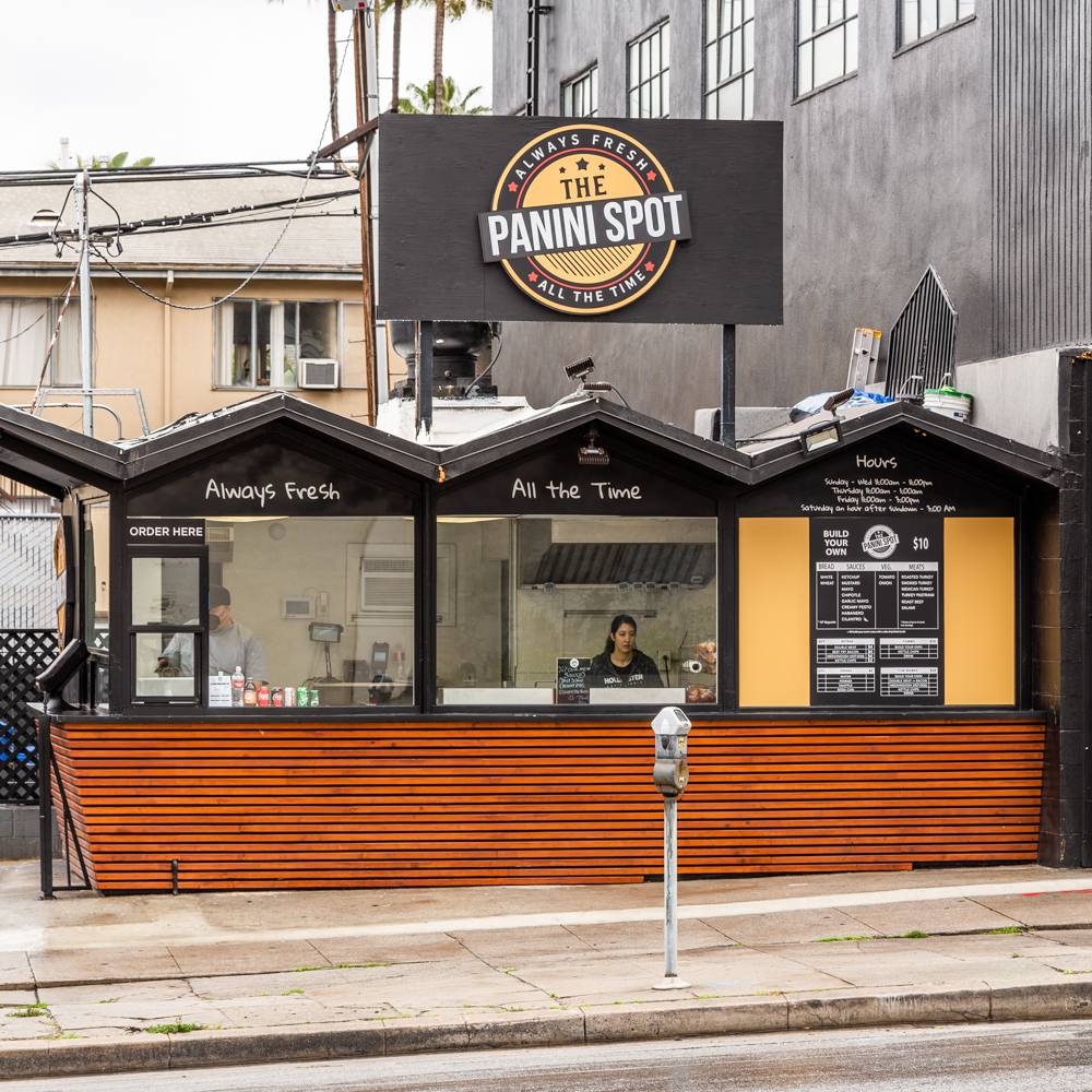 The Panini Spot | restaurant | 9516 W Pico Blvd, Los Angeles, CA 90035, USA | 3107347177 OR +1 310-734-7177