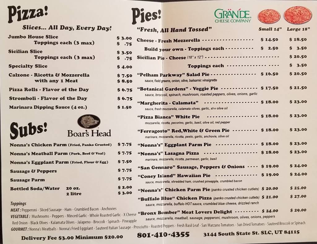 Villaggio Pizzeria | restaurant | 3144 S State St suite 1, South Salt Lake, UT 84115, USA | 8014104355 OR +1 801-410-4355