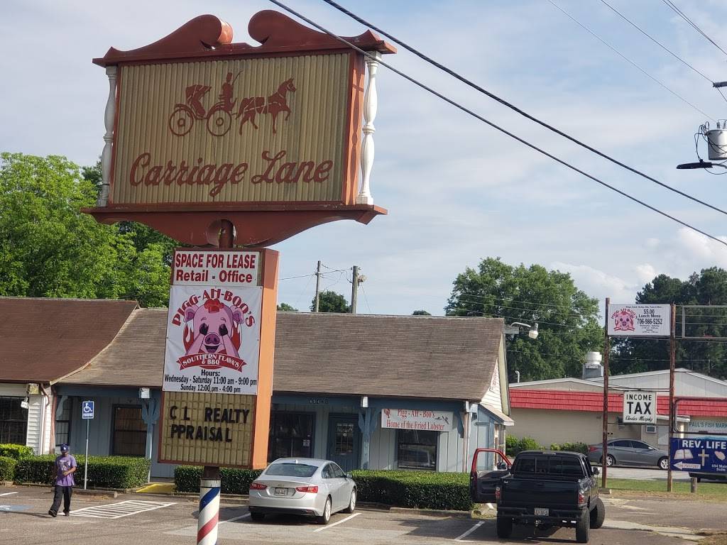 Pigg-ah-boos southern flavas and BBQ | restaurant | 654 Main St, Thomson, GA 30824, USA | 7069865252 OR +1 706-986-5252