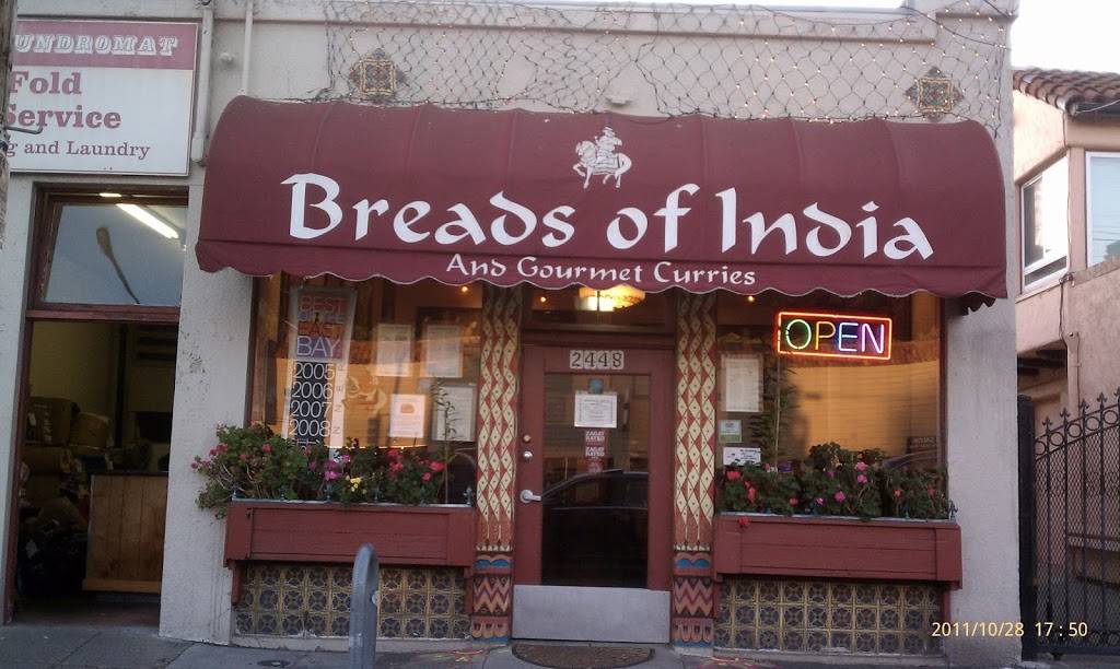 Breads of India | restaurant | 2448 Sacramento St, Berkeley, CA 94702, USA | 5108487684 OR +1 510-848-7684