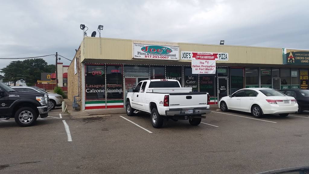 Joes Pizza Pasta & Subs | restaurant | 7832 South Fwy, Fort Worth, TX 76134, USA | 8172930067 OR +1 817-293-0067