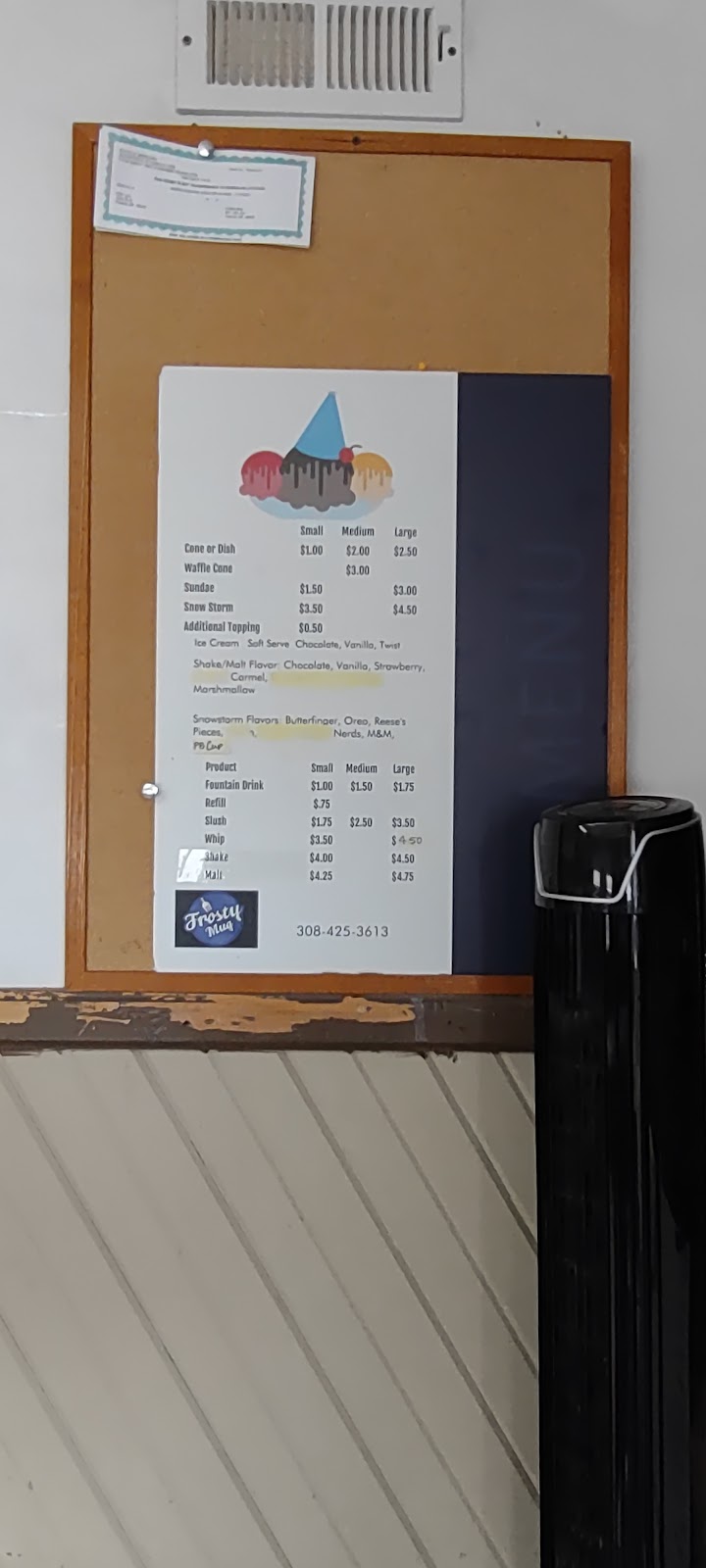 Frosty Mug | restaurant | 607 16th Ave, Franklin, NE 68939, USA | 3084253613 OR +1 308-425-3613