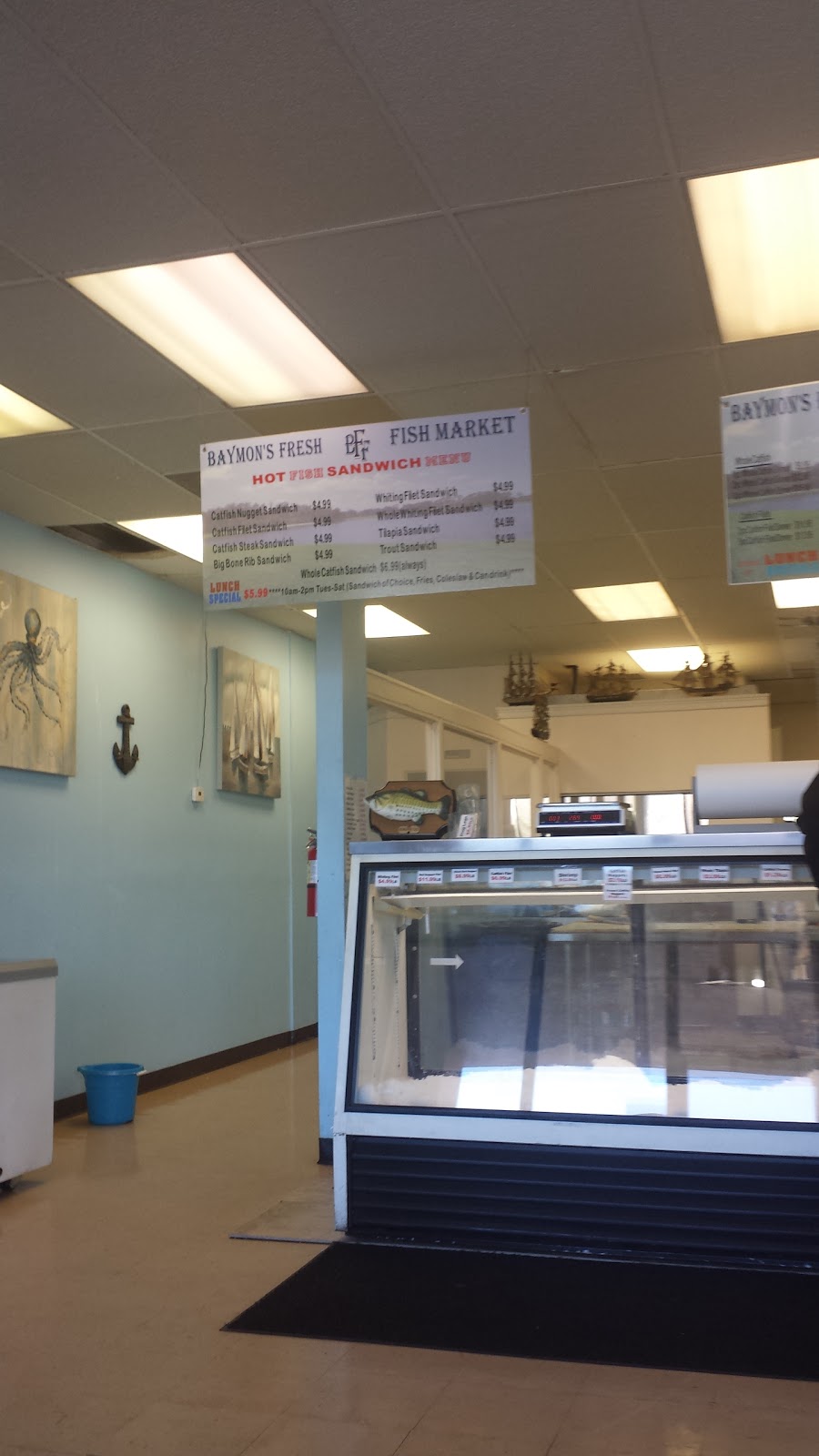 BAYMONS FRESH FISH MARKET | restaurant | 5181 Winchester Rd, Memphis, TN 38118, USA | 9015297653 OR +1 901-529-7653