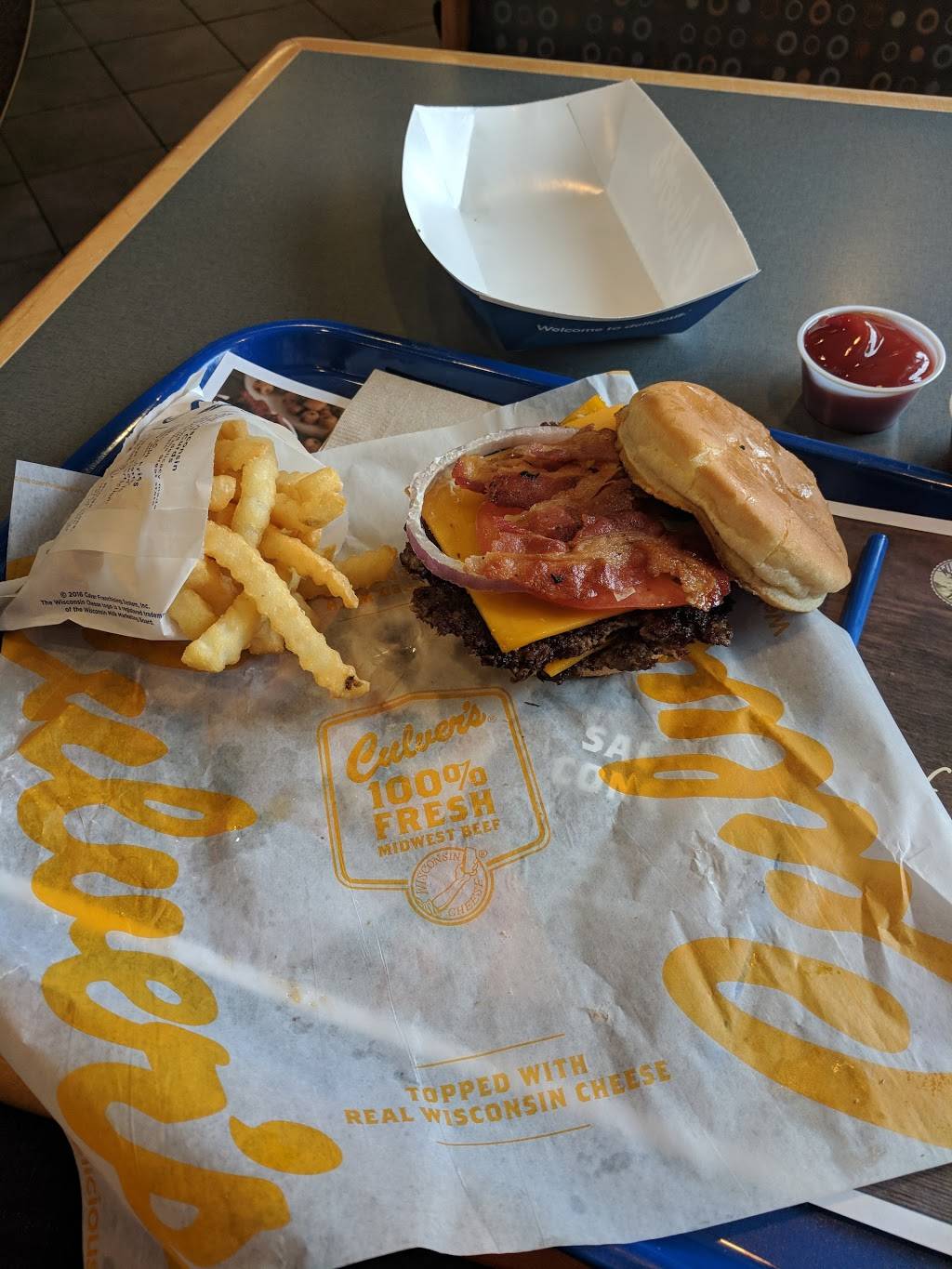 Culvers | restaurant | 3950 Ridge Rd, Highland, IN 46322, USA | 2199347900 OR +1 219-934-7900
