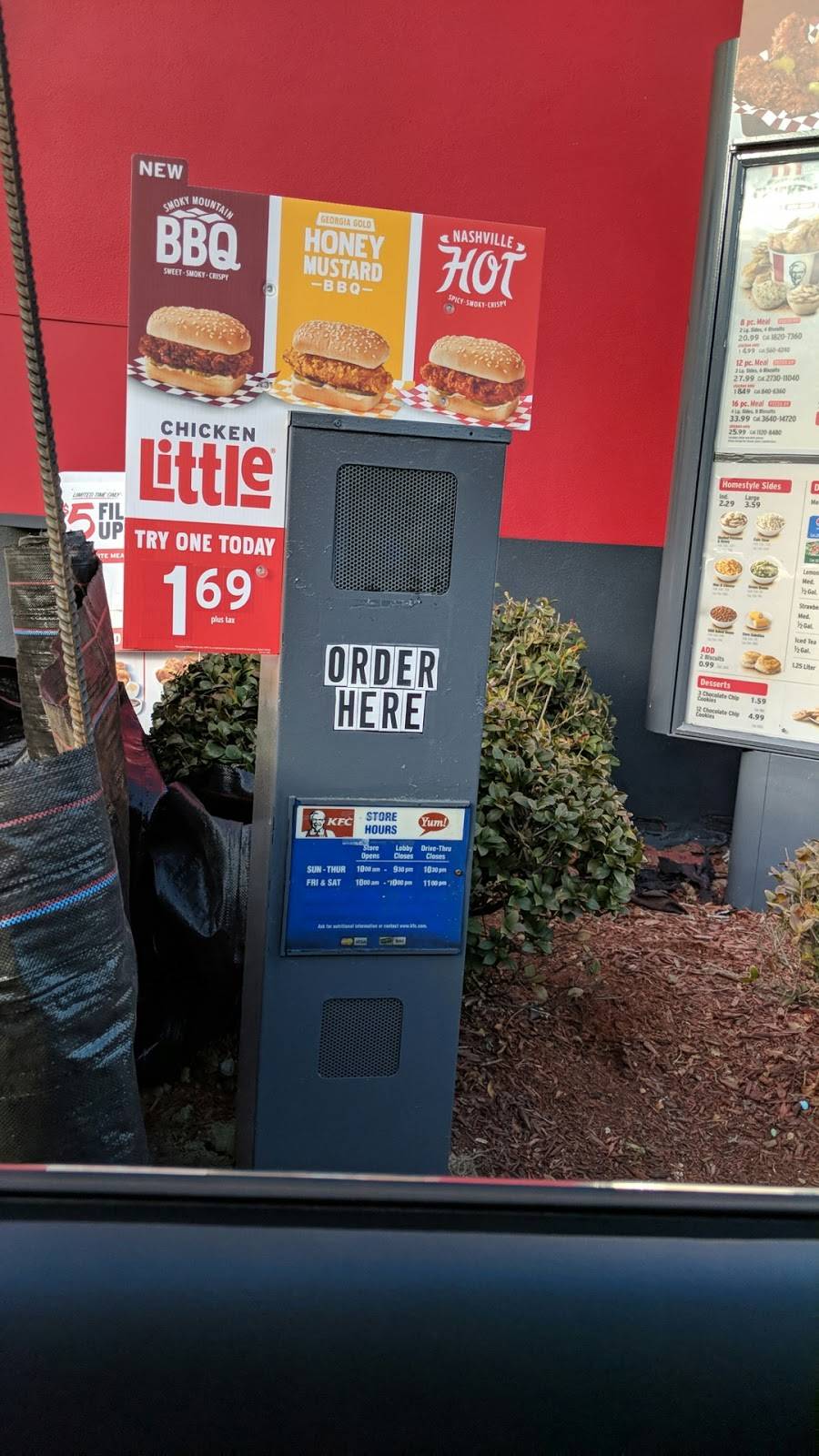 KFC | restaurant | 582 521 Bypass, Highway 9 Bypass West, Lancaster, SC 29720, USA | 8032851656 OR +1 803-285-1656