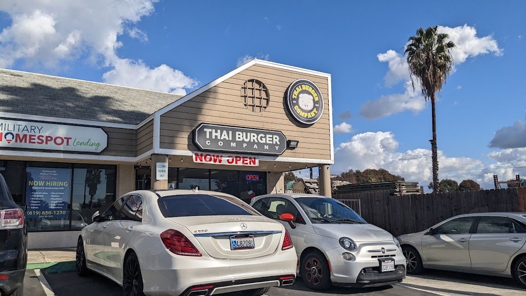 Thai Burger Company | restaurant | 3280 Main St, San Diego, CA 92113, USA | 7604173225 OR +1 760-417-3225