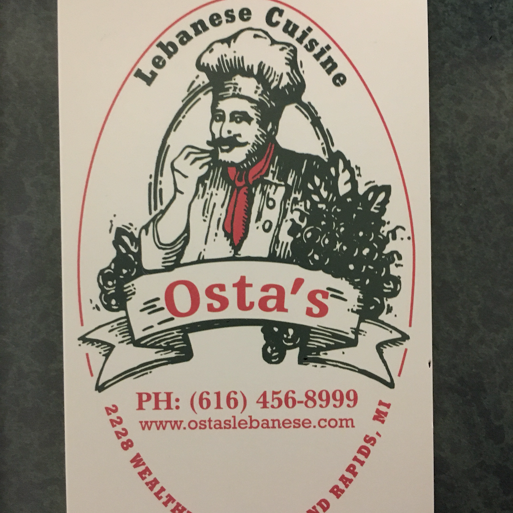 Ostas Lebanese Cuisine | restaurant | 2228 Wealthy St SE, East Grand Rapids, MI 49506, USA | 6164568999 OR +1 616-456-8999