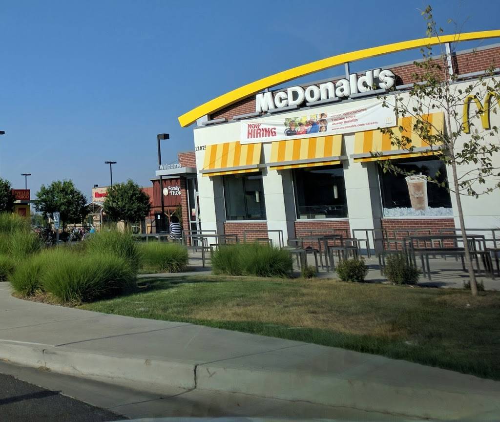 McDonalds | cafe | 12875 Quebec St, Thornton, CO 80602, USA | 7208722395 OR +1 720-872-2395