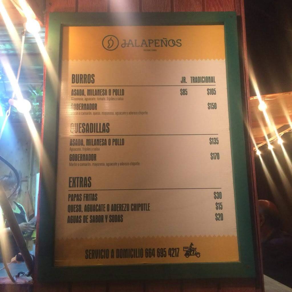 Jalapeños Malecon | restaurant | Privada Pacífico, Playas, Costa, 22504 Tijuana, B.C., Mexico | 016646954217 OR +52 664 695 4217