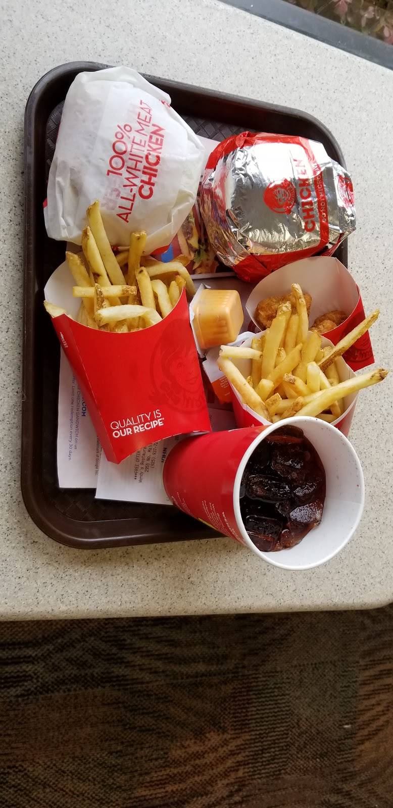 Wendys | restaurant | 2955 N Main St, Walnut Creek, CA 94597, USA | 9259377269 OR +1 925-937-7269