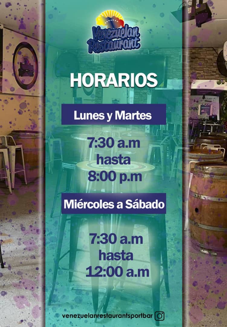 Venezuela Restaurant - Oficial | restaurant | 8457 NW 61st St, Miami, FL 33166, USA | 7866313998 OR +1 786-631-3998