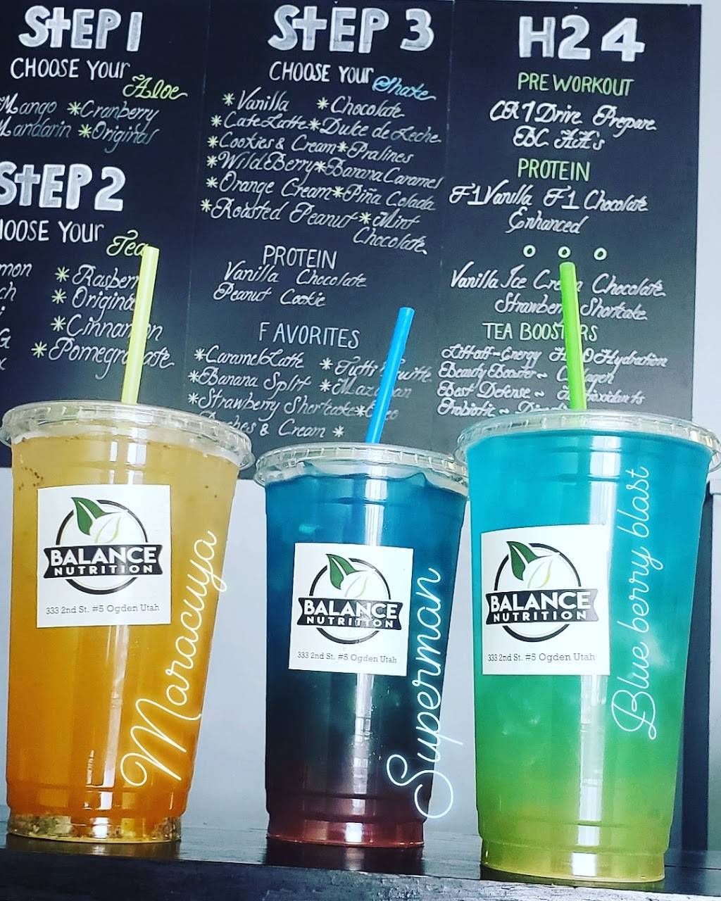 Ogden Balance nutrition | restaurant | 333 2nd St, Ogden, UT 84404, USA | 8016864895 OR +1 801-686-4895