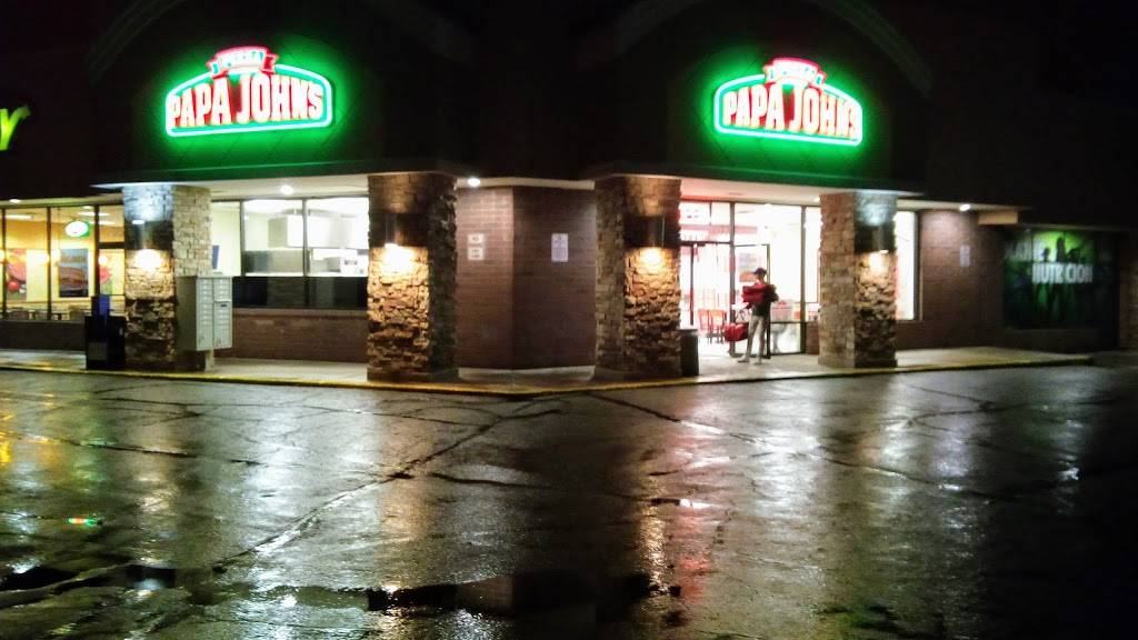 Papa Johns Pizza | restaurant | 101 S Parker St, Olathe, KS 66061, USA | 9137687772 OR +1 913-768-7772