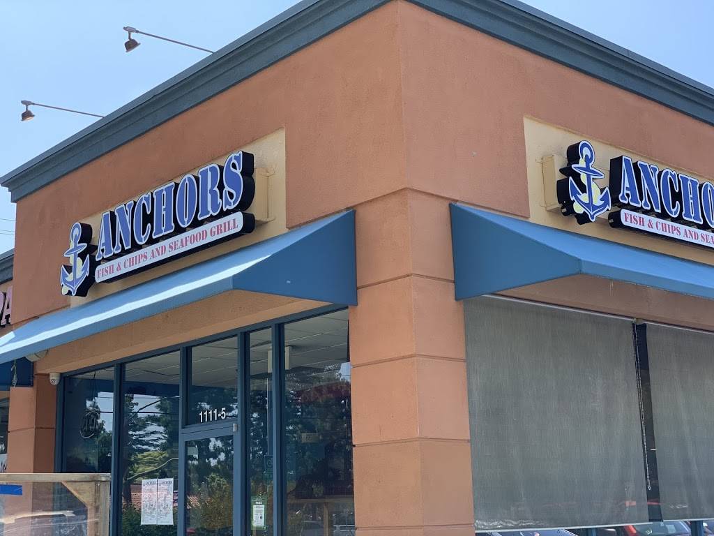 Anchors Fish and Chips and Seafood Grill | restaurant | 1111 Meridian Ave #5, San Jose, CA 95125, USA | 4086224826 OR +1 408-622-4826