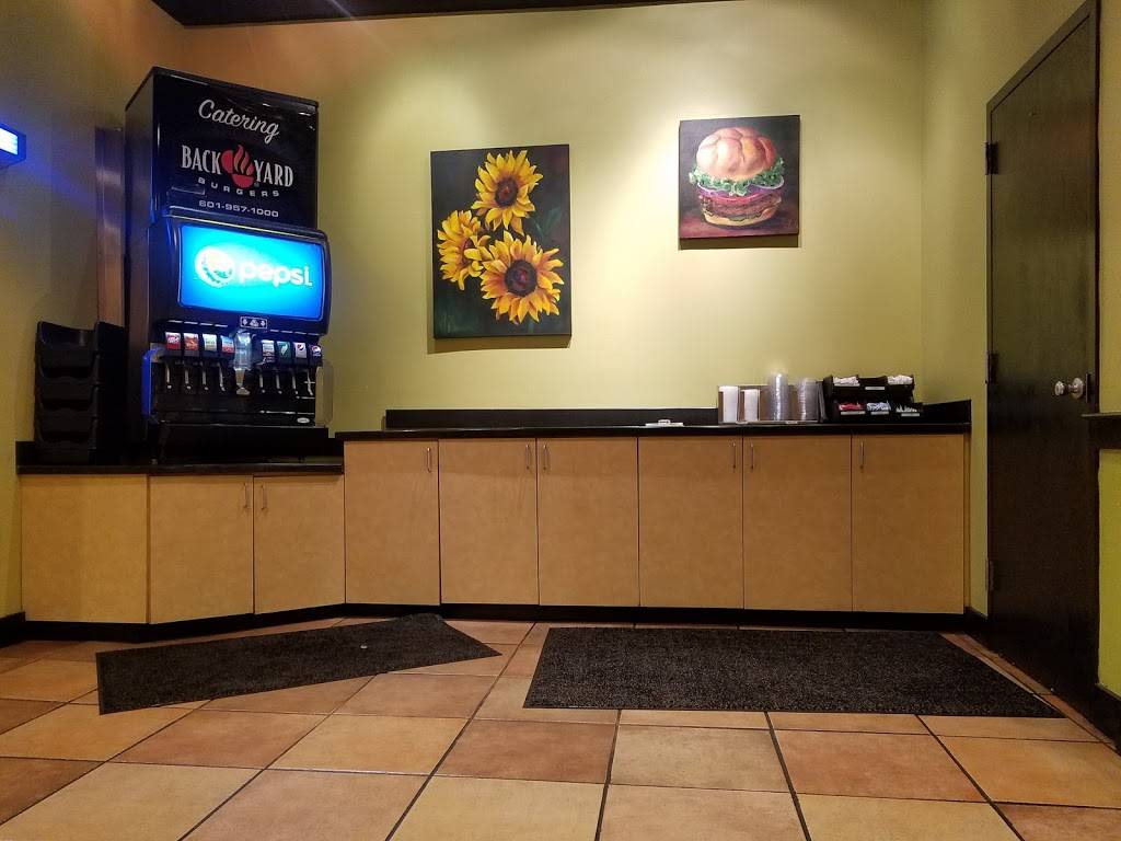Back Yard Burgers | restaurant | 6230 Old Canton Rd, Jackson, MS 39211, USA | 6019573790 OR +1 601-957-3790