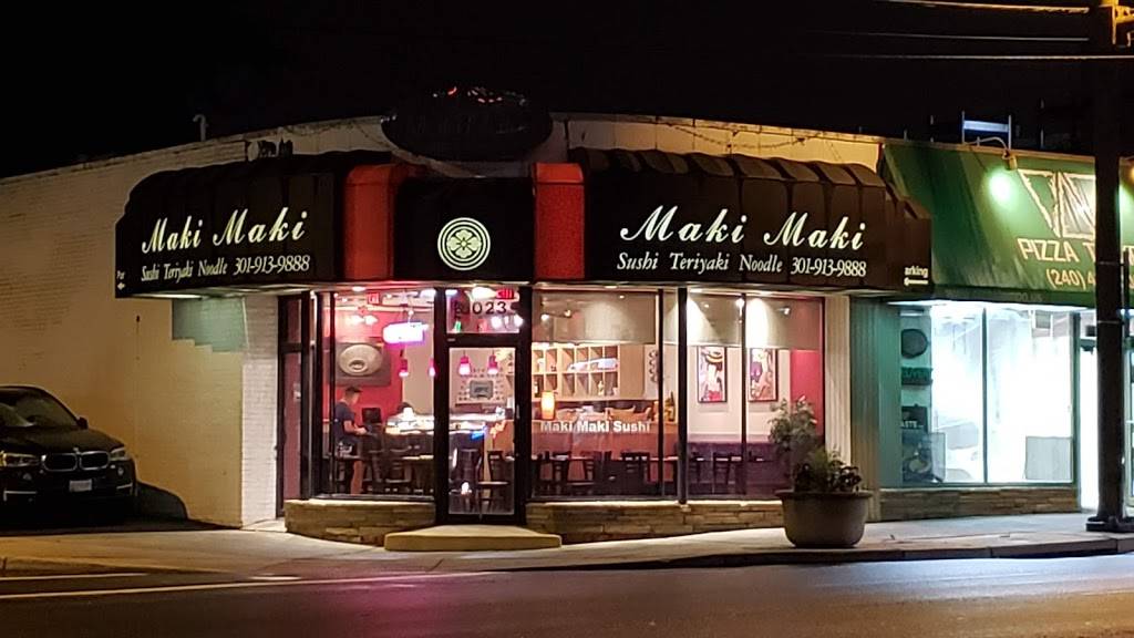 Maki Maki Sushi | restaurant | 8023 Wisconsin Ave, Bethesda, MD 20814, USA | 3019139888 OR +1 301-913-9888