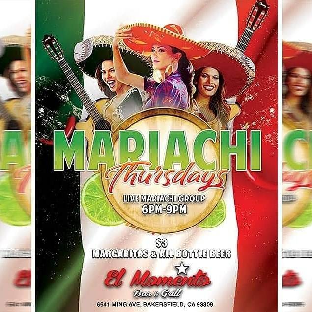 El Momento Bar & Grill | restaurant | 6641 Ming Ave, Bakersfield, CA 93309, USA | 6618342629 OR +1 661-834-2629