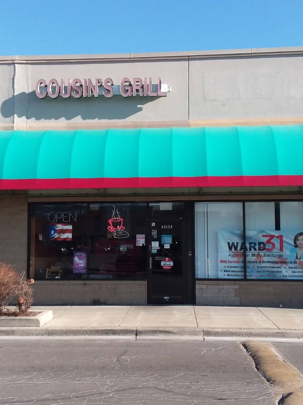 Cousins Grill | restaurant | 4612 W Diversey Ave # A, Chicago, IL 60639, USA | 7732057619 OR +1 773-205-7619