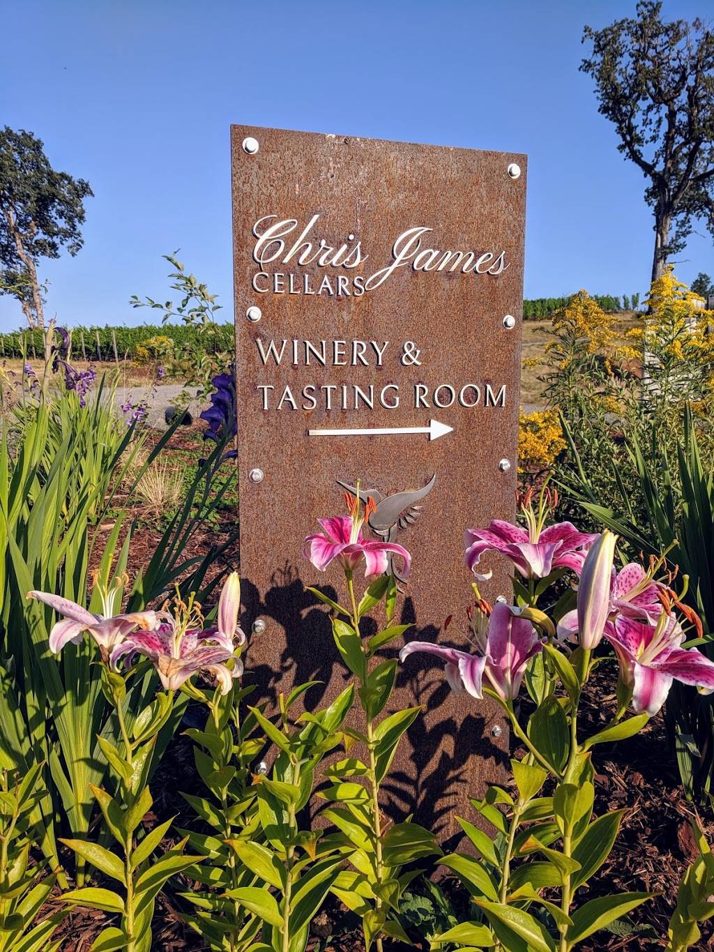 Chris James Cellars | Award winning wines | distinctive whites.  | meal takeaway | 12000 Old Wagon Rd, Carlton, OR 97111, USA | 5038521135 OR +1 503-852-1135