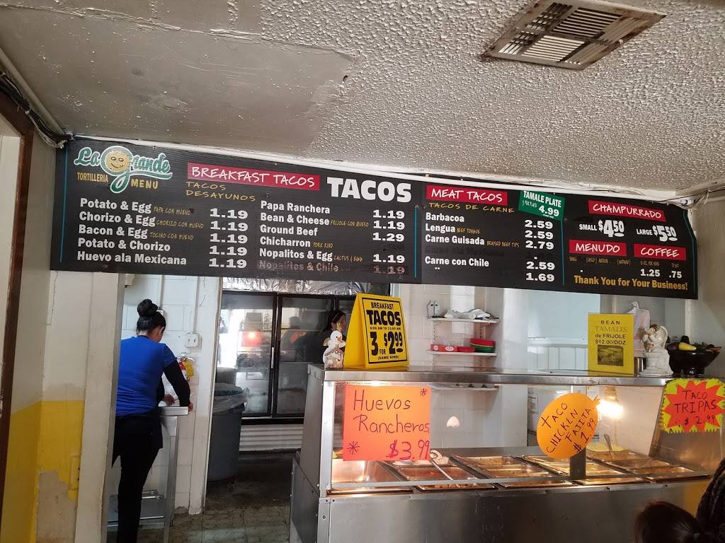 Tortilleria La Grande | restaurant | 243 Castroville Rd, San Antonio, TX 78207, USA | 2104329888 OR +1 210-432-9888
