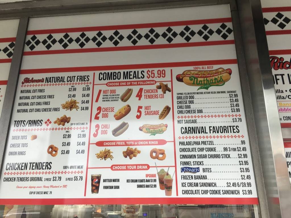 Richmans Ice Cream | restaurant | 1594 Market St, Linwood, PA 19061, USA | 6104850196 OR +1 610-485-0196