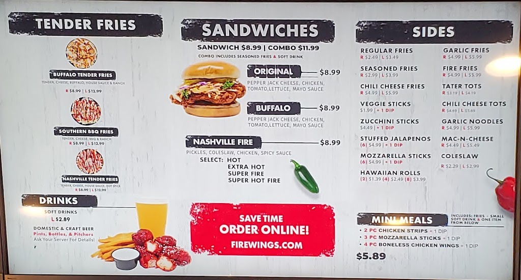 Fire Wings Modesto | restaurant | 3430 Tully Rd Ste. 10, Modesto, CA 95350, USA | 2094884340 OR +1 209-488-4340