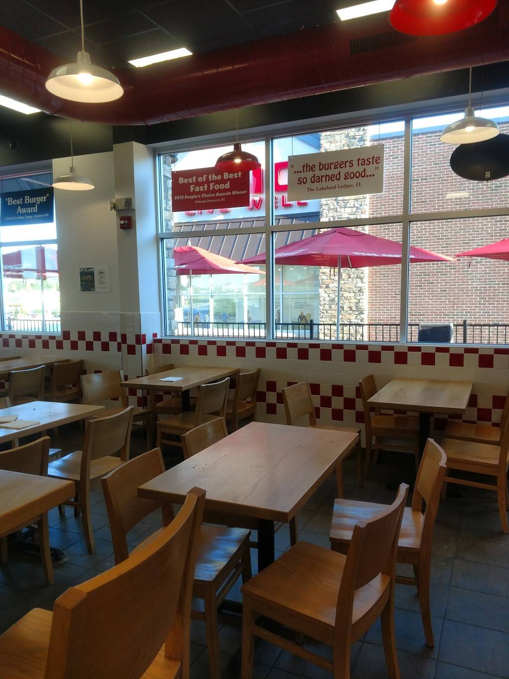 Five Guys | meal takeaway | 450 Cabela Dr, Triadelphia, WV 26059, USA | 3049090221 OR +1 304-909-0221