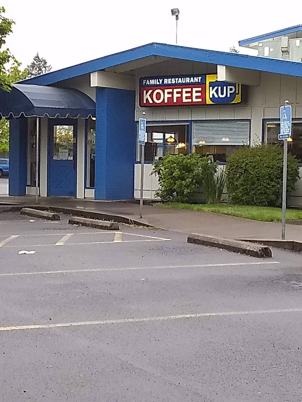 Koffee Kup | restaurant | 1241 N Pacific Hwy, Cottage Grove, OR 97424, USA | 5419427710 OR +1 541-942-7710