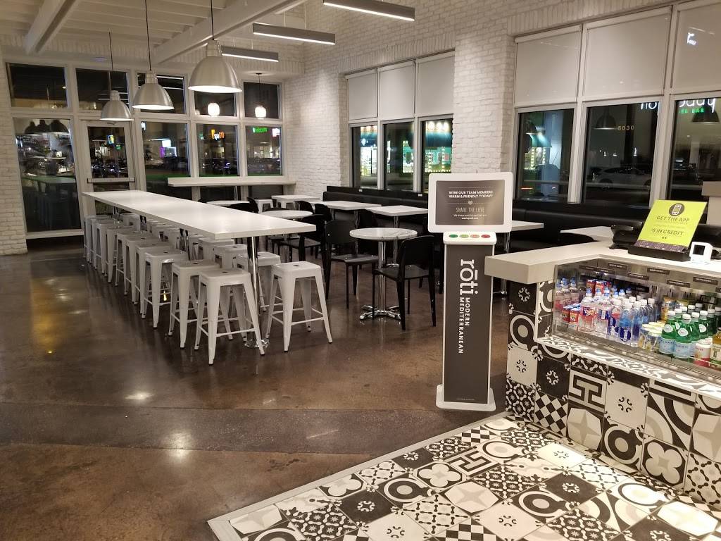 Roti Modern Mediterranean | restaurant | 8301 Westchester Dr, Dallas, TX 75225, USA | 9729827118 OR +1 972-982-7118
