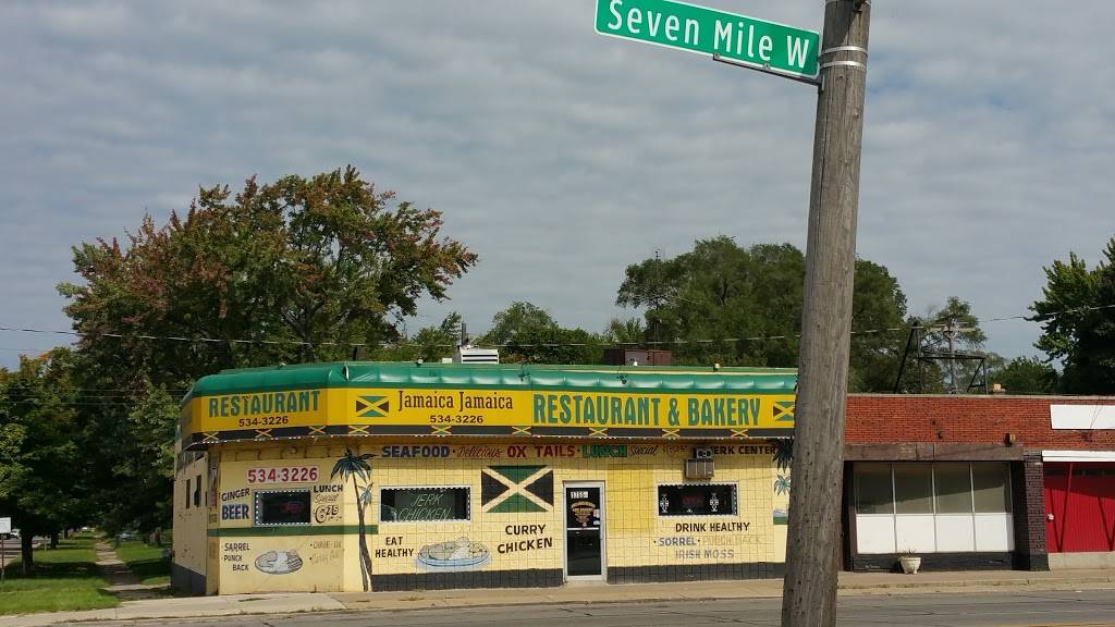 Jamaica Jamaica Restaurant | restaurant | 17550 W 7 Mile Rd, Detroit, MI 48235, USA | 3135343226 OR +1 313-534-3226