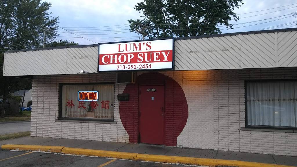 Lums Chop Suey | restaurant | 23634 Van Born Rd, Dearborn Heights, MI 48125, USA | 3132922454 OR +1 313-292-2454