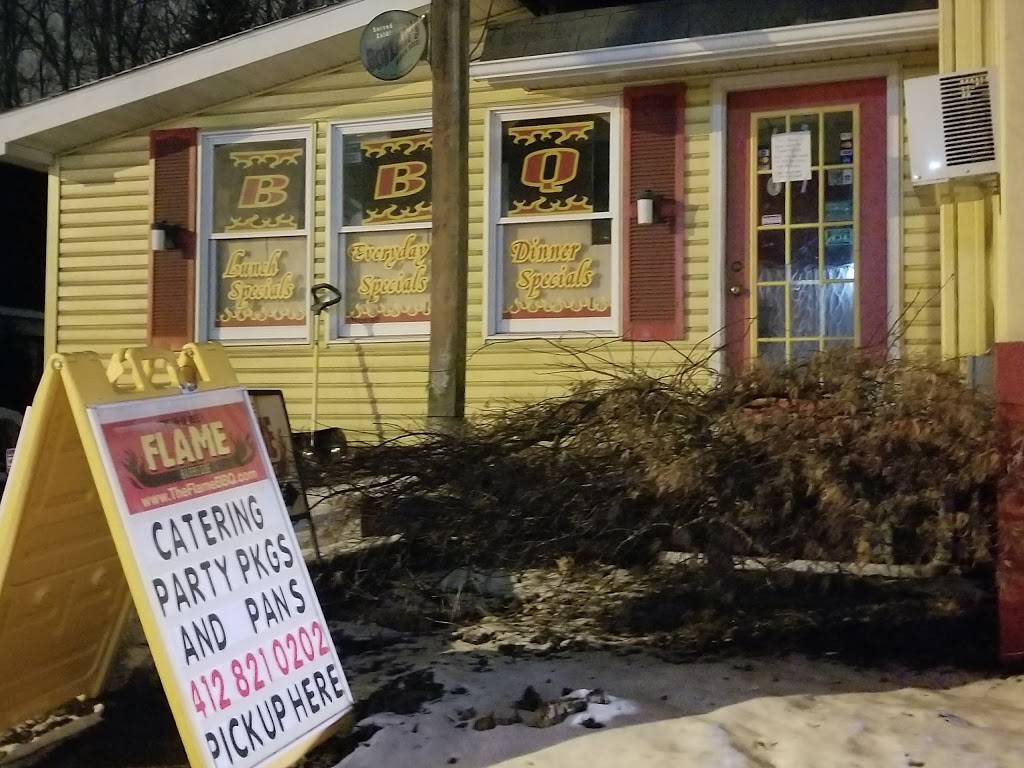 The Flame Barbeque | restaurant | 1805 Babcock Blvd, Pittsburgh, PA 15209, USA | 4128210202 OR +1 412-821-0202