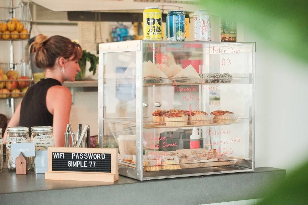 Simple Cafe & Juice Bar | restaurant | 643 Haywood Rd, Asheville, NC 28806, USA | 8287745410 OR +1 828-774-5410
