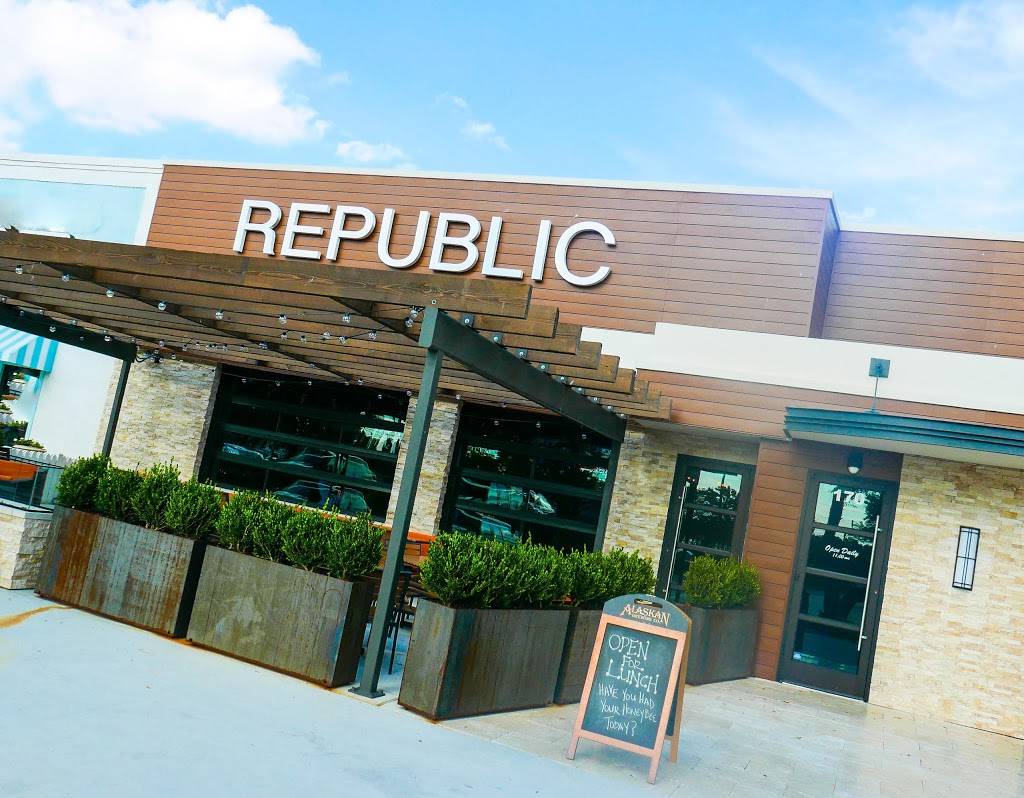 Republic | restaurant | 12300 Inwood Rd, Dallas, TX 75244, USA | 9723856004 OR +1 972-385-6004