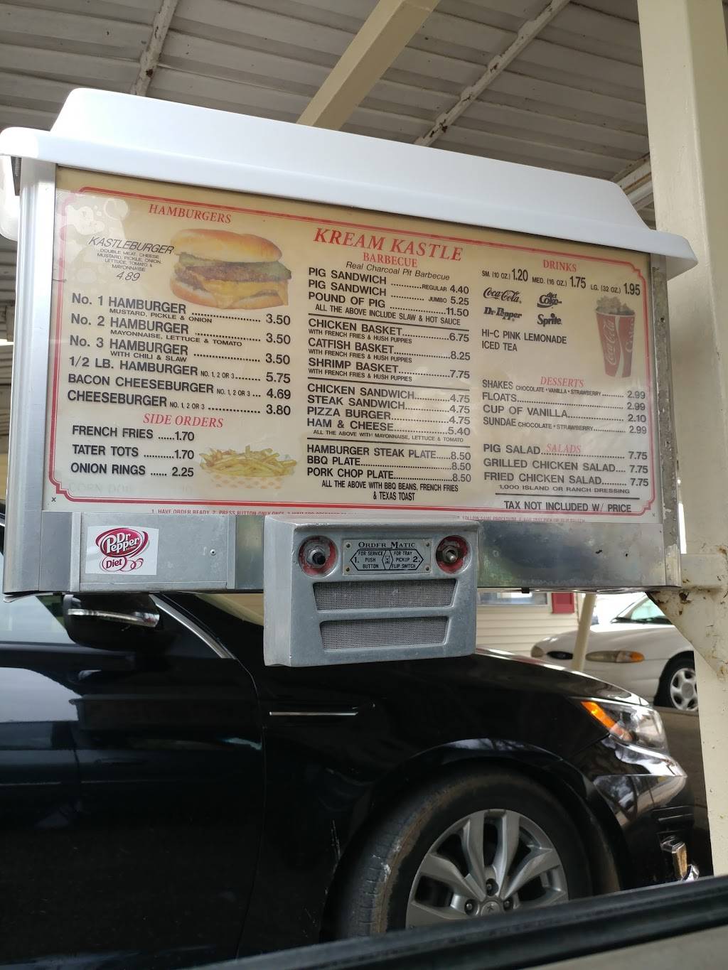 Kream Kastle | restaurant | 112 N Division St, Blytheville, AR 72315, USA | 8707622366 OR +1 870-762-2366