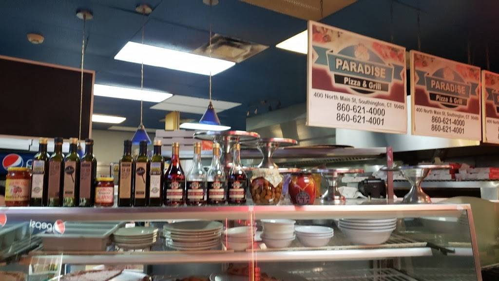 Paradise Pizza & Grill | restaurant | 400 N Main St, Southington, CT 06489, USA | 8606214000 OR +1 860-621-4000