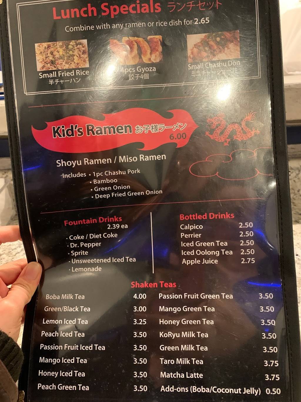 KoRyu Ramen San Pedro | restaurant | 362 W 6th St, San Pedro, CA 90731, USA | 3109352886 OR +1 310-935-2886