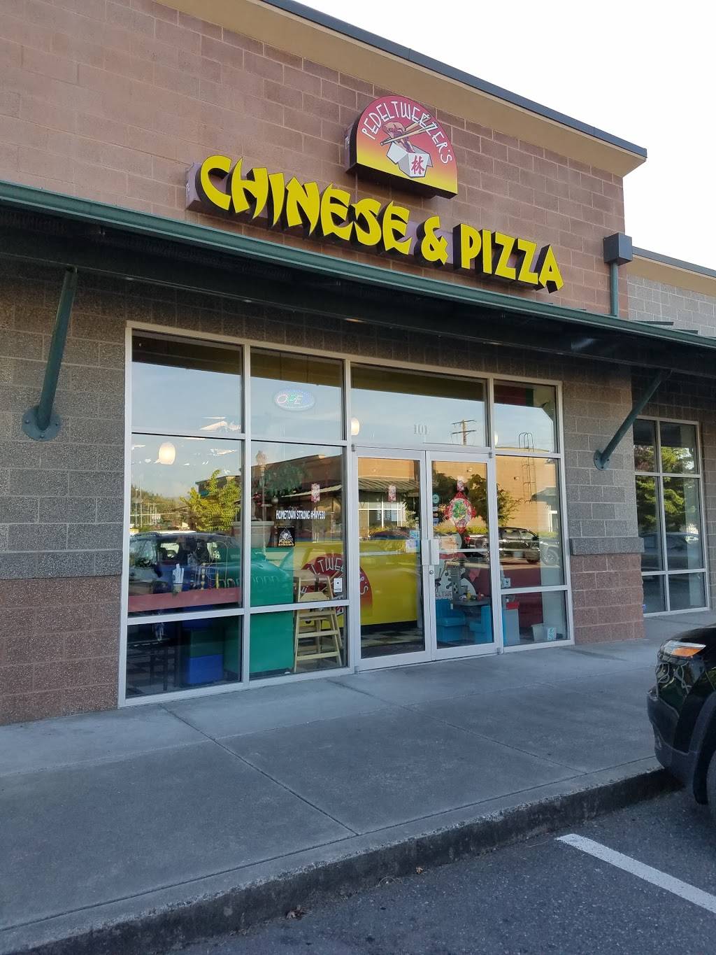 Pedeltweezers Chinese & Pizza | restaurant | 20265 74th Ave NE # 101, Arlington, WA 98223, USA | 3604038382 OR +1 360-403-8382