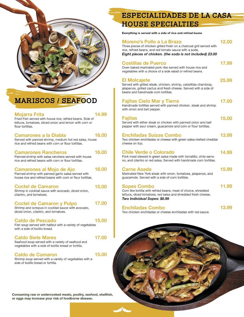 Moreno’s Mexican Bar and Grill | restaurant | 9704 Pyramid Way, Sparks, NV 89441, USA | 7756224395 OR +1 775-622-4395