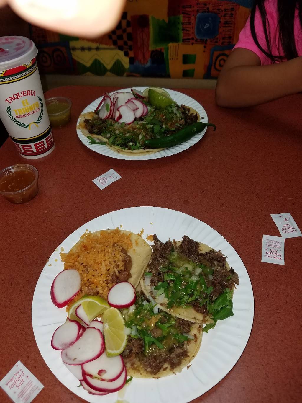 Taqueria El Triunfo | restaurant | 2502 Westminster Ave # B, Santa Ana, CA 92706, USA | 7142650798 OR +1 714-265-0798