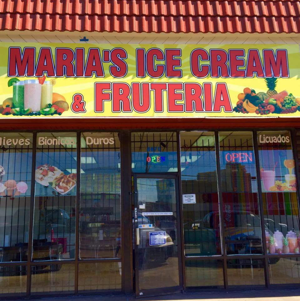 Marias Ice Cream and Fruteria | restaurant | 6870 Shady Brook Ln, Dallas, TX 75231, USA | 2142383500 OR +1 214-238-3500
