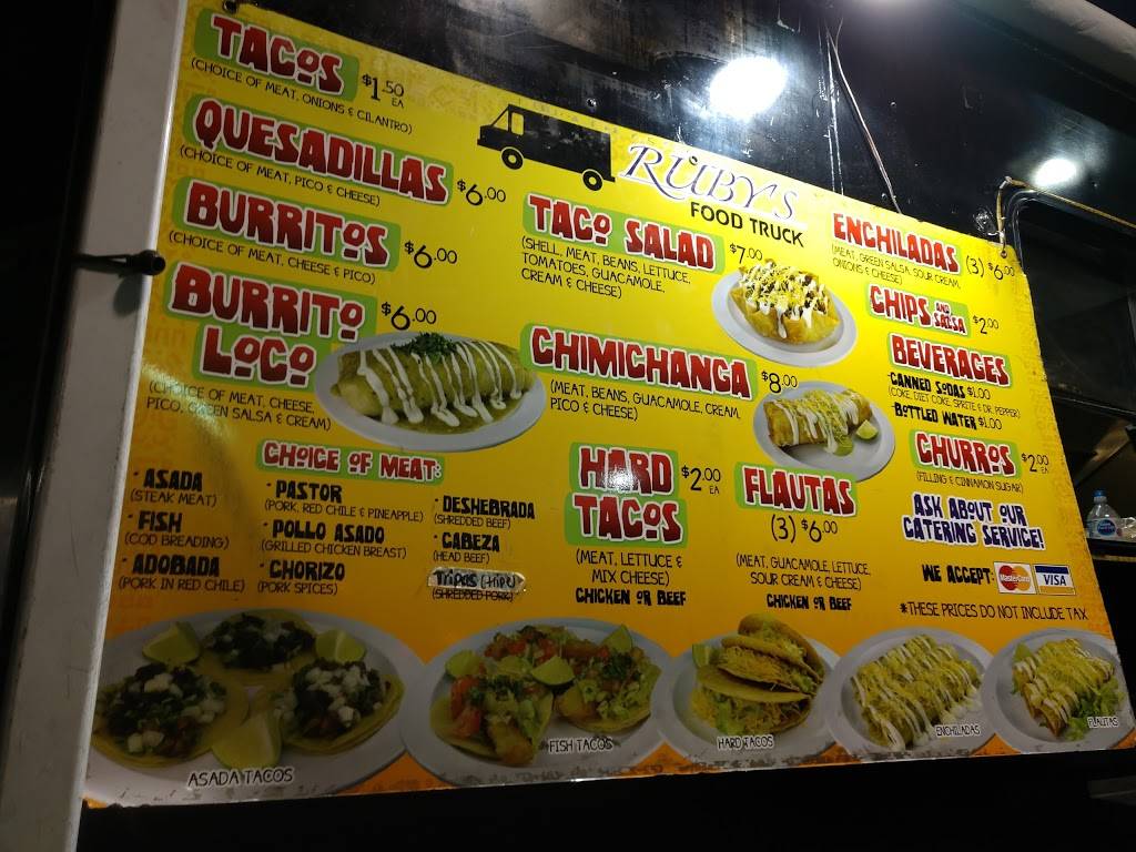 Ruby’s Food Truck | restaurant | 8355 Phoenix-Wickenburg Hwy, Peoria, AZ 85345, USA | 4807992752 OR +1 480-799-2752