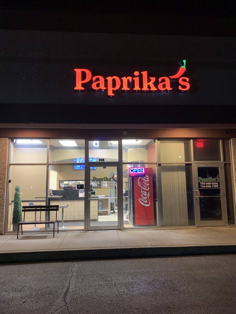 Paprikas | restaurant | 110 Imperial Dr, Imperial, PA 15126, USA | 7246950395 OR +1 724-695-0395