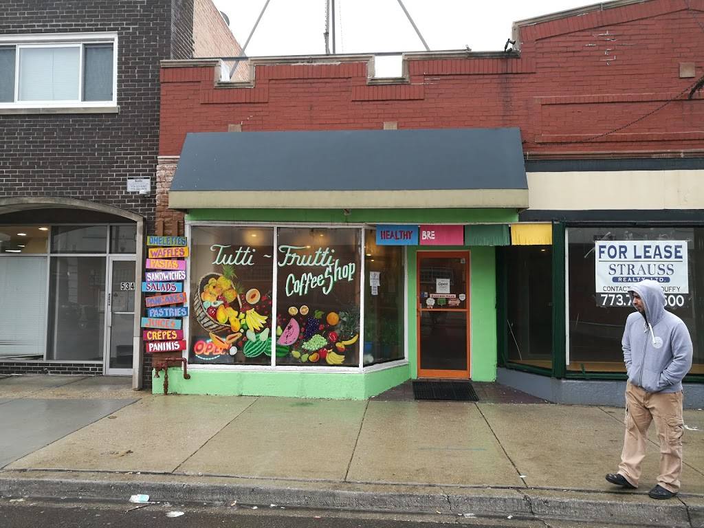 tutti frutti coffee shop | restaurant | 5349 W Belmont Ave, Chicago, IL 60641, USA | 7739542168 OR +1 773-954-2168